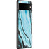 Aqua Blue Marble Ink Google Pixel 6 Skin